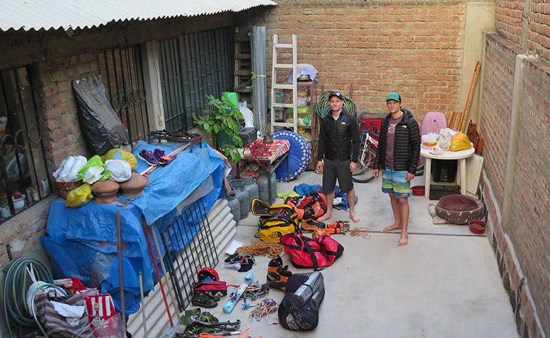 Steve Skelton and Ben Dare, Peru